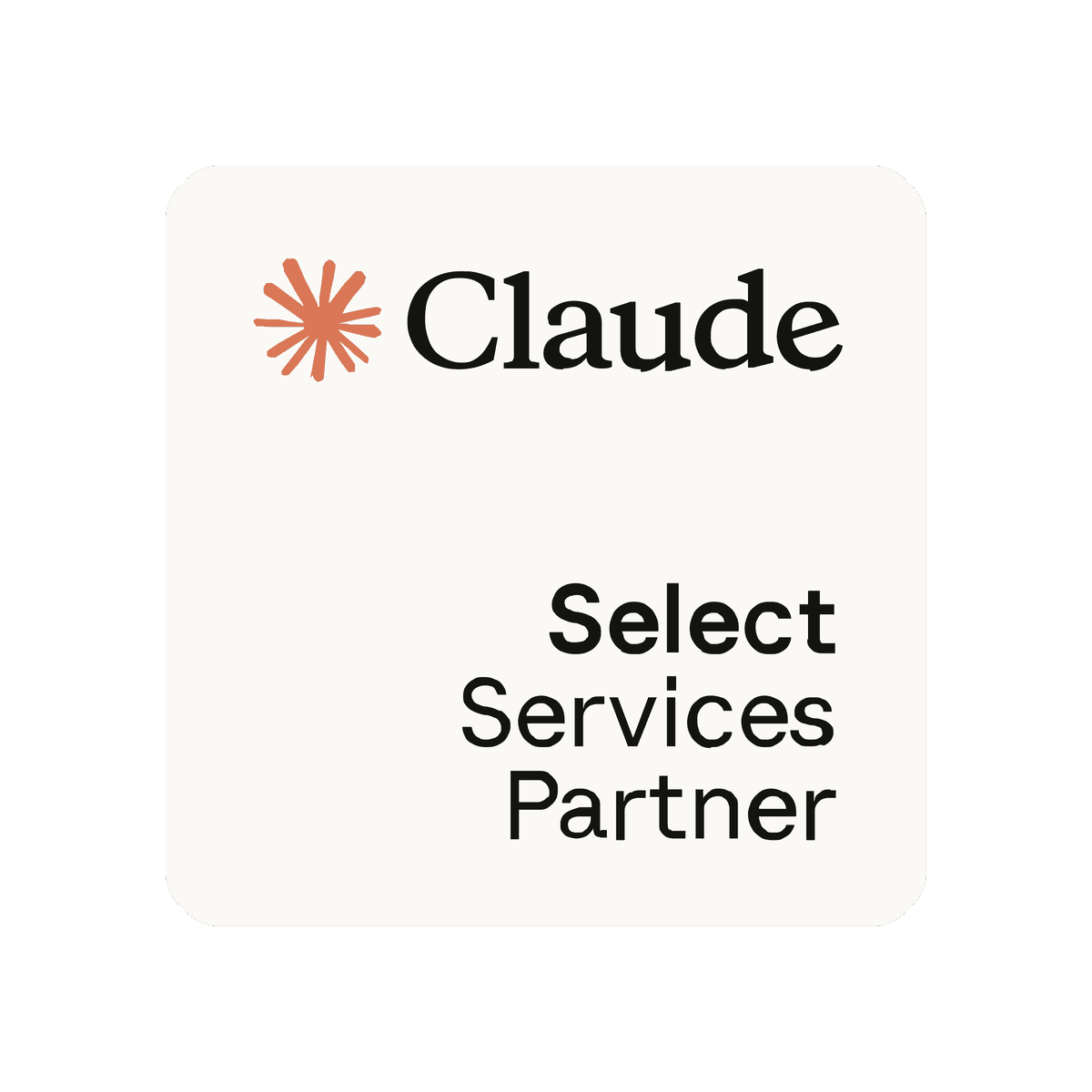 Claude Select Partner