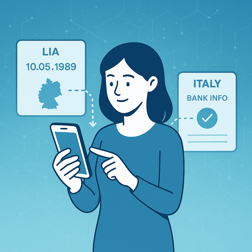 Storyline zur EUDI Wallet