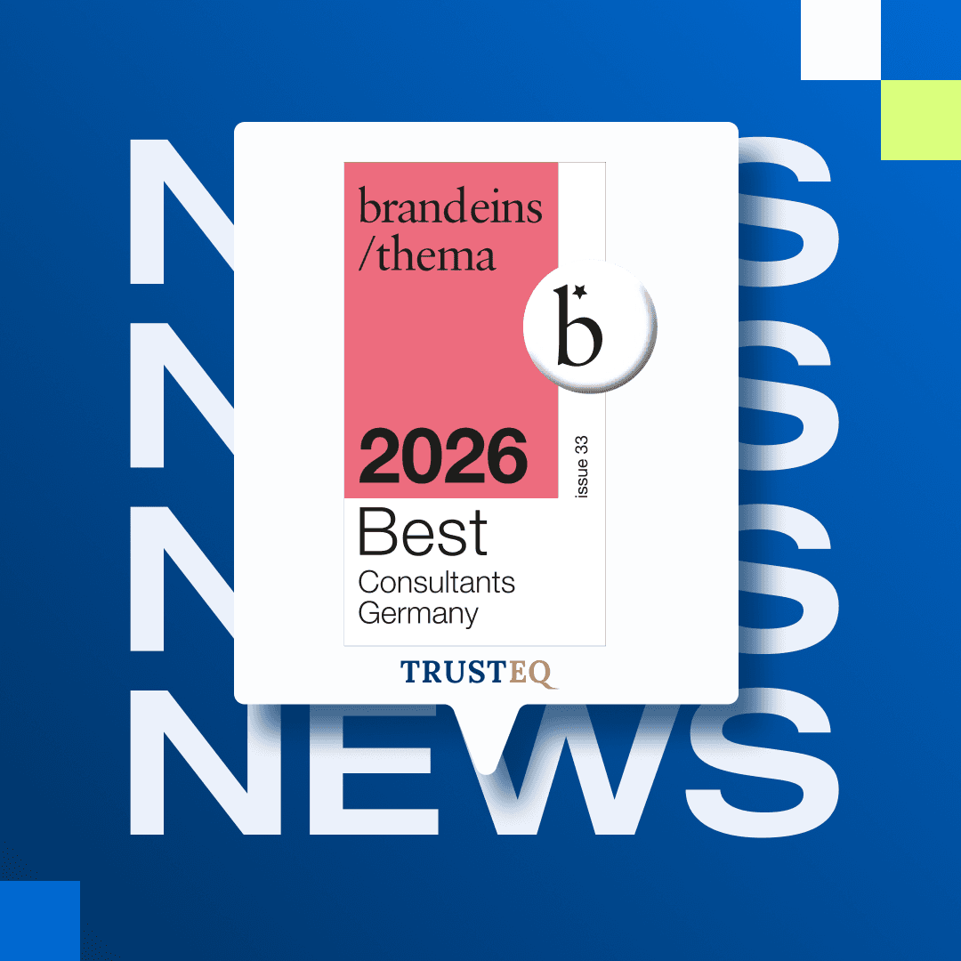 TRUSTEQ ist Beste Unternehmensberater 2026