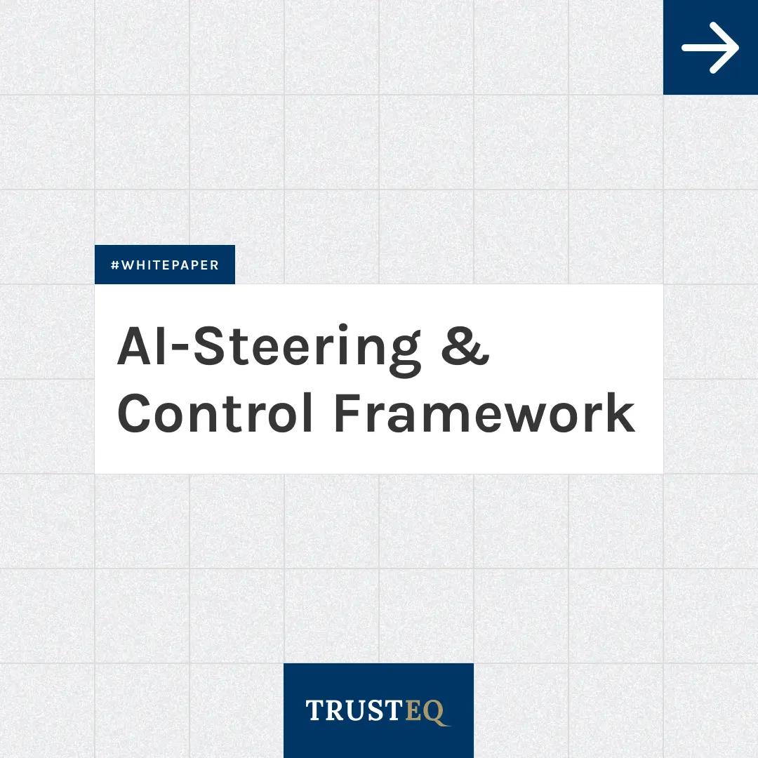 Teaser zum Whitepaper "AI Steering & Control Framework"